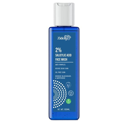 Zidella 2% Salicylic Acid Face Wash 100ML